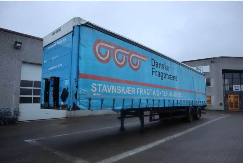 KEL-BERG 34 pl. Curtainsider/Planenauflieger/Gardintrailer - Félpótkocsi: 1 kép. KEL-BERG 34 pl. Curtainsider/Planenauflieger/Gardintrailer - Félpótkocsi: 1 kép.