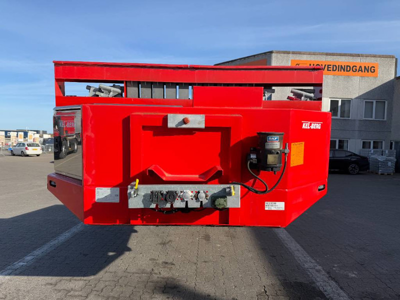 KEL-BERG 2-Axle Low bed trailer/Tiefbettaufl./Sengetrailer - Félpótkocsi mélybölcsős: 3 kép. KEL-BERG 2-Axle Low bed trailer/Tiefbettaufl./Sengetrailer - Félpótkocsi mélybölcsős: 3 kép.