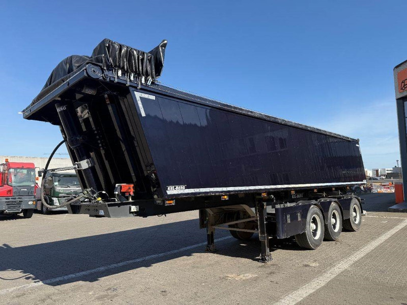 KEL-BERG 3-Axle 31m3 Tipper/Kipper/Tiptrailer - Félpótkocsi billenőplatós: 3 kép. KEL-BERG 3-Axle 31m3 Tipper/Kipper/Tiptrailer - Félpótkocsi billenőplatós: 3 kép.
