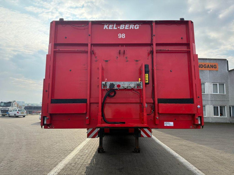 KEL-BERG 3-axle Stepdeck/Tiefbettauflieger/Nedbygget - Félpótkocsi mélybölcsős: 3 kép. KEL-BERG 3-axle Stepdeck/Tiefbettauflieger/Nedbygget - Félpótkocsi mélybölcsős: 3 kép.
