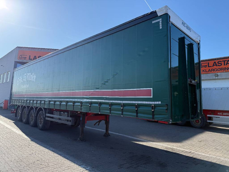 KEL-BERG 4-Axle Curtainsider/Planenauflieger/Gardintrailer - Ponyvás félpótkocsi: 1 kép. KEL-BERG 4-Axle Curtainsider/Planenauflieger/Gardintrailer - Ponyvás félpótkocsi: 1 kép.