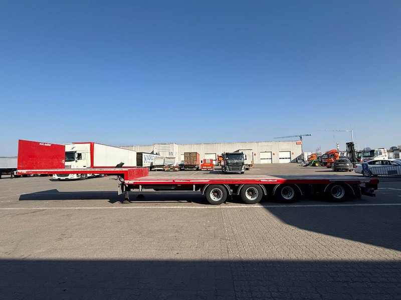 KEL-BERG 4-axle Step deck trailer/Nedbygget trailer - Platós félpótkocsi: 2 kép. KEL-BERG 4-axle Step deck trailer/Nedbygget trailer - Platós félpótkocsi: 2 kép.