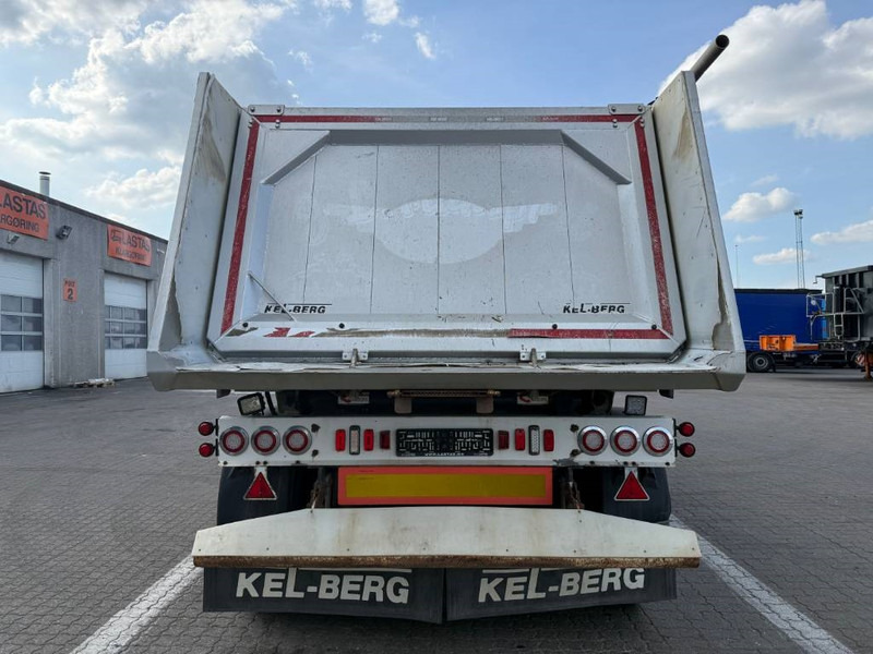 KEL-BERG 4-axle Tipper/Kipper/Tiptrailer 37m3 - Félpótkocsi billenőplatós: 4 kép. KEL-BERG 4-axle Tipper/Kipper/Tiptrailer 37m3 - Félpótkocsi billenőplatós: 4 kép.