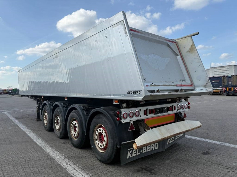 KEL-BERG 4-axle Tipper/Kipper/Tiptrailer 37m3 - Félpótkocsi billenőplatós: 5 kép. KEL-BERG 4-axle Tipper/Kipper/Tiptrailer 37m3 - Félpótkocsi billenőplatós: 5 kép.