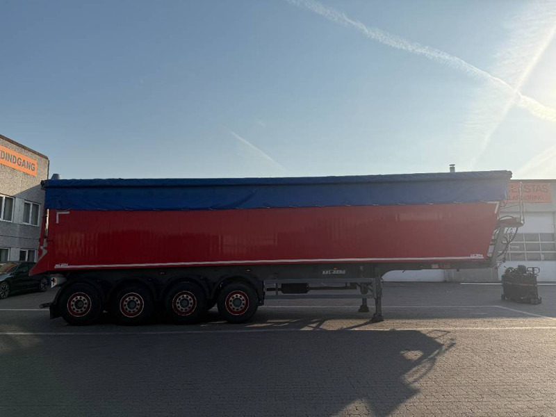 KEL-BERG 4-axle Tipper/Kipper/Tiptrailer 56 m³ - Félpótkocsi billenőplatós: 4 kép. KEL-BERG 4-axle Tipper/Kipper/Tiptrailer 56 m³ - Félpótkocsi billenőplatós: 4 kép.