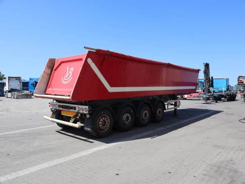 KEL-BERG 4-axle Tipper/Kipper/Tiptrailer - Félpótkocsi billenőplatós: 3 kép. KEL-BERG 4-axle Tipper/Kipper/Tiptrailer - Félpótkocsi billenőplatós: 3 kép.