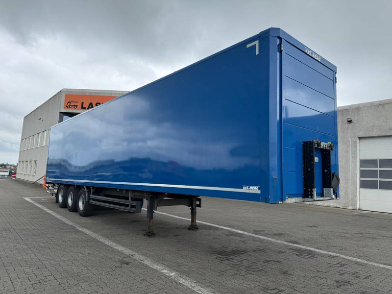 KEL-BERG Boxtrailer/kastenauflieger/bokstrailer - Félpótkocsi dobozos: 1 kép. KEL-BERG Boxtrailer/kastenauflieger/bokstrailer - Félpótkocsi dobozos: 1 kép.
