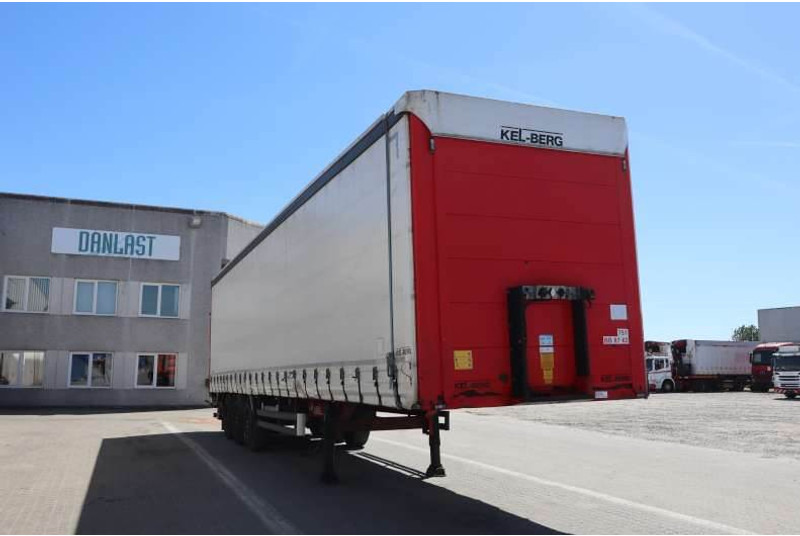 KEL-BERG Curtainsider/Planenauflieger/Gardin - Ponyvás félpótkocsi: 2 kép. KEL-BERG Curtainsider/Planenauflieger/Gardin - Ponyvás félpótkocsi: 2 kép.