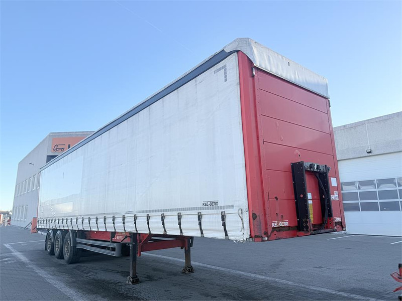 KEL-BERG Curtainsider / Planenauflieger / Gardin - Ponyvás félpótkocsi: 2 kép. KEL-BERG Curtainsider / Planenauflieger / Gardin - Ponyvás félpótkocsi: 2 kép.