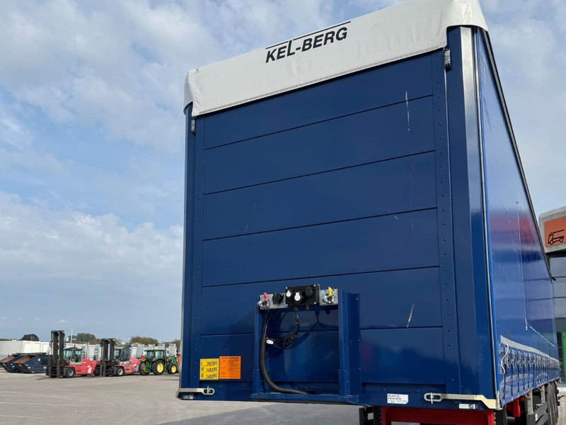 Ponyvás félpótkocsi KEL-BERG Curtainsider / Planenauflieger / Gardin: 7 kép.