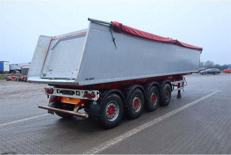 KEL-BERG T361K 37 m3 - Félpótkocsi billenőplatós: 3 kép. KEL-BERG T361K 37 m3 - Félpótkocsi billenőplatós: 3 kép.