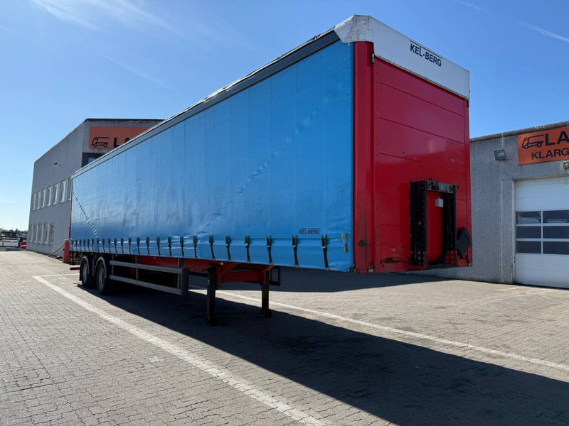 KEL-BERG city Curtainsider/Planenauflieger/Gardin - Ponyvás félpótkocsi: 1 kép. KEL-BERG city Curtainsider/Planenauflieger/Gardin - Ponyvás félpótkocsi: 1 kép.