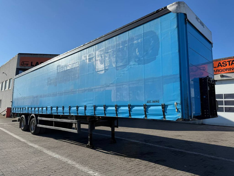 KEL-BERG city Curtainsider/Planenauflieger/Gardin - Ponyvás félpótkocsi: 1 kép. KEL-BERG city Curtainsider/Planenauflieger/Gardin - Ponyvás félpótkocsi: 1 kép.