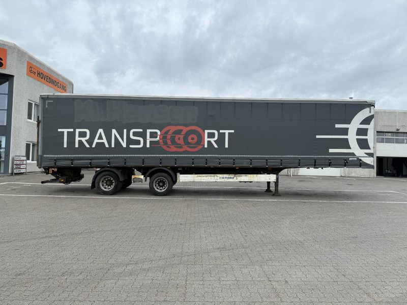 Krone Curtainsider/Planenauflieger/Gardin - Ponyvás félpótkocsi: 2 kép. Krone Curtainsider/Planenauflieger/Gardin - Ponyvás félpótkocsi: 2 kép.