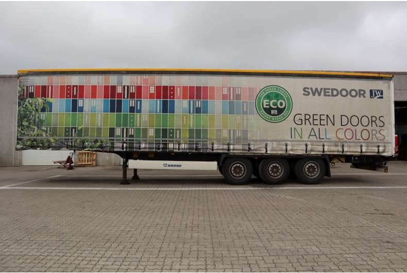Krone Curtainsider/Planenauflieger/Gardin - Ponyvás félpótkocsi: 5 kép. Krone Curtainsider/Planenauflieger/Gardin - Ponyvás félpótkocsi: 5 kép.