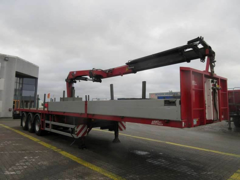MTDK Cranetrailer/Kranauflieger/Krantrailer - Platós félpótkocsi: 2 kép. MTDK Cranetrailer/Kranauflieger/Krantrailer - Platós félpótkocsi: 2 kép.