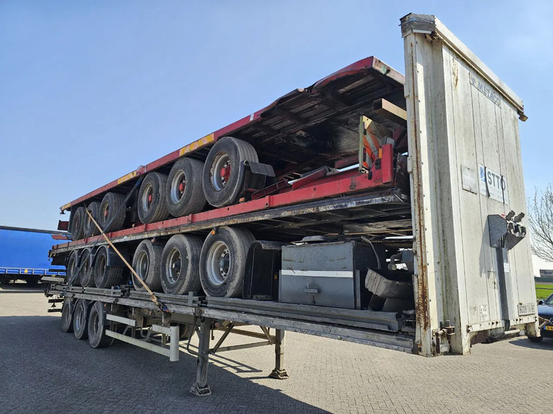 METACO DRUMBRAKES + Twistlocks - Platós félpótkocsi: 3 kép. METACO DRUMBRAKES + Twistlocks - Platós félpótkocsi: 3 kép.