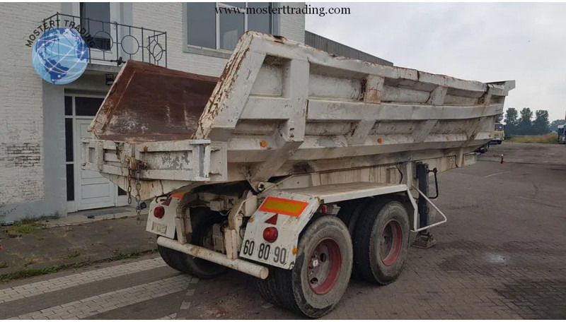 Onbekend BPW - Drum - Steelspring - 21m3 - Félpótkocsi billenőplatós: 5 kép. Onbekend BPW - Drum - Steelspring - 21m3 - Félpótkocsi billenőplatós: 5 kép.