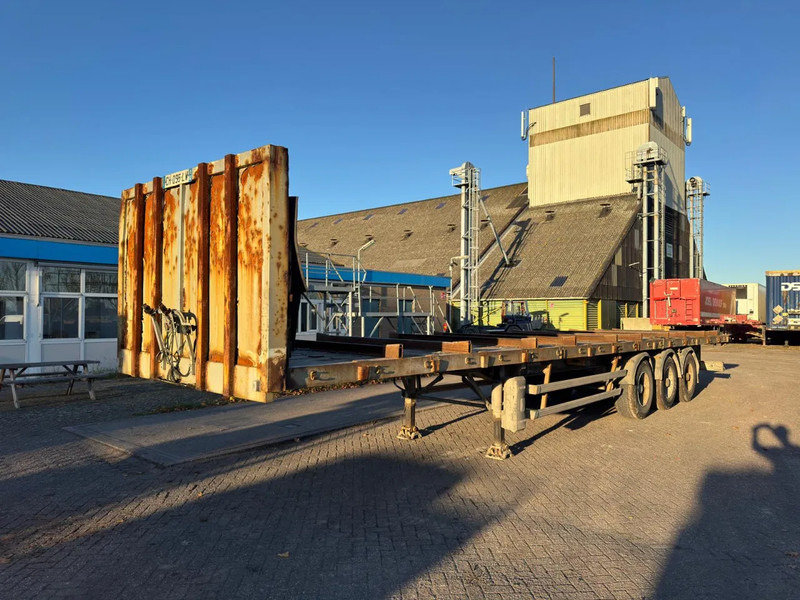 Robuste Kaiser S3803D - Drumbrakes - Platós félpótkocsi: 1 kép. Robuste Kaiser S3803D - Drumbrakes - Platós félpótkocsi: 1 kép.