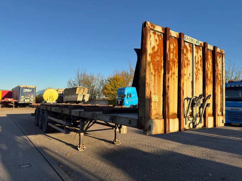 Robuste Kaiser S3803D - Drumbrakes - Platós félpótkocsi: 3 kép. Robuste Kaiser S3803D - Drumbrakes - Platós félpótkocsi: 3 kép.