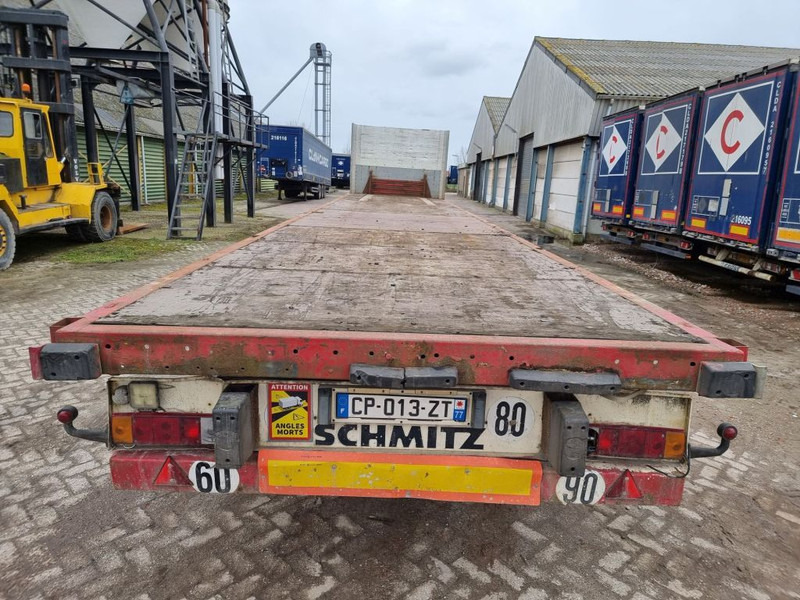 Schmitz Cargobull SCS24 - Platós félpótkocsi: 5 kép. Schmitz Cargobull SCS24 - Platós félpótkocsi: 5 kép.
