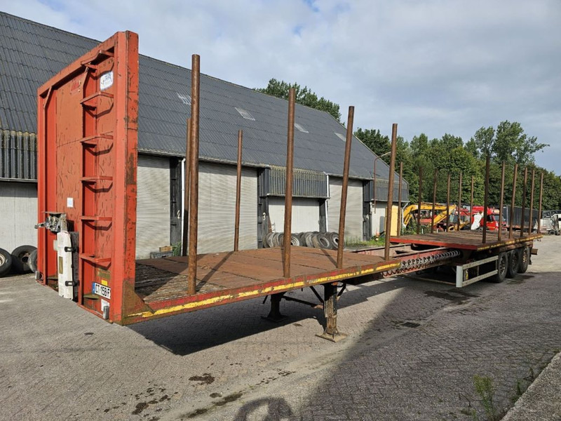 Trax 3 Meter extendable - MAX 15.5 meter long - Platós félpótkocsi: 2 kép. Trax 3 Meter extendable - MAX 15.5 meter long - Platós félpótkocsi: 2 kép.