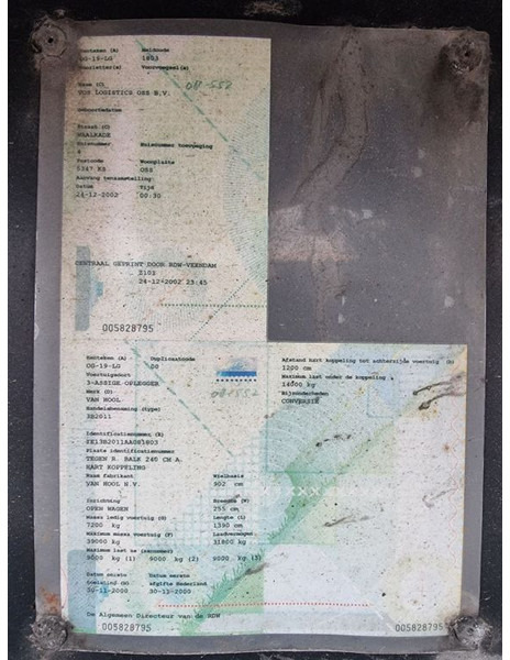Ponyvás félpótkocsi Van Hool SAF - DISC: 12 kép. Ponyvás félpótkocsi Van Hool SAF - DISC: 12 kép.