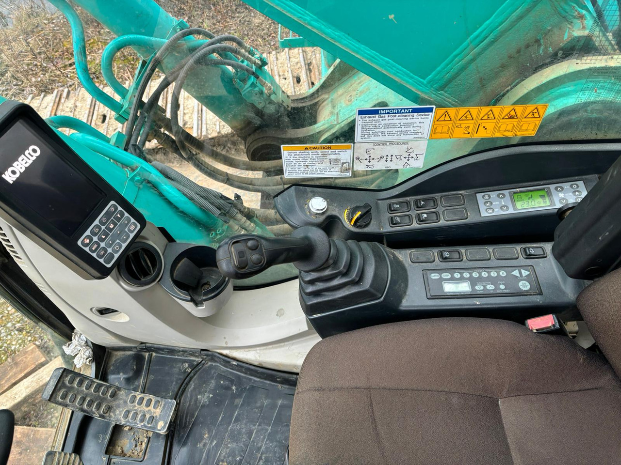 Lánctalpas kotró KOBELCO SK 350 Long Reach: 16 kép.