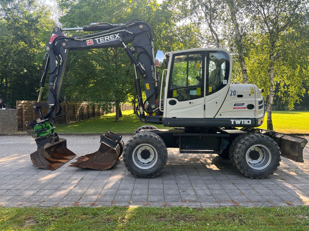 TEREX TW 110 - Dömper: 1 kép. TEREX TW 110 - Dömper: 1 kép.