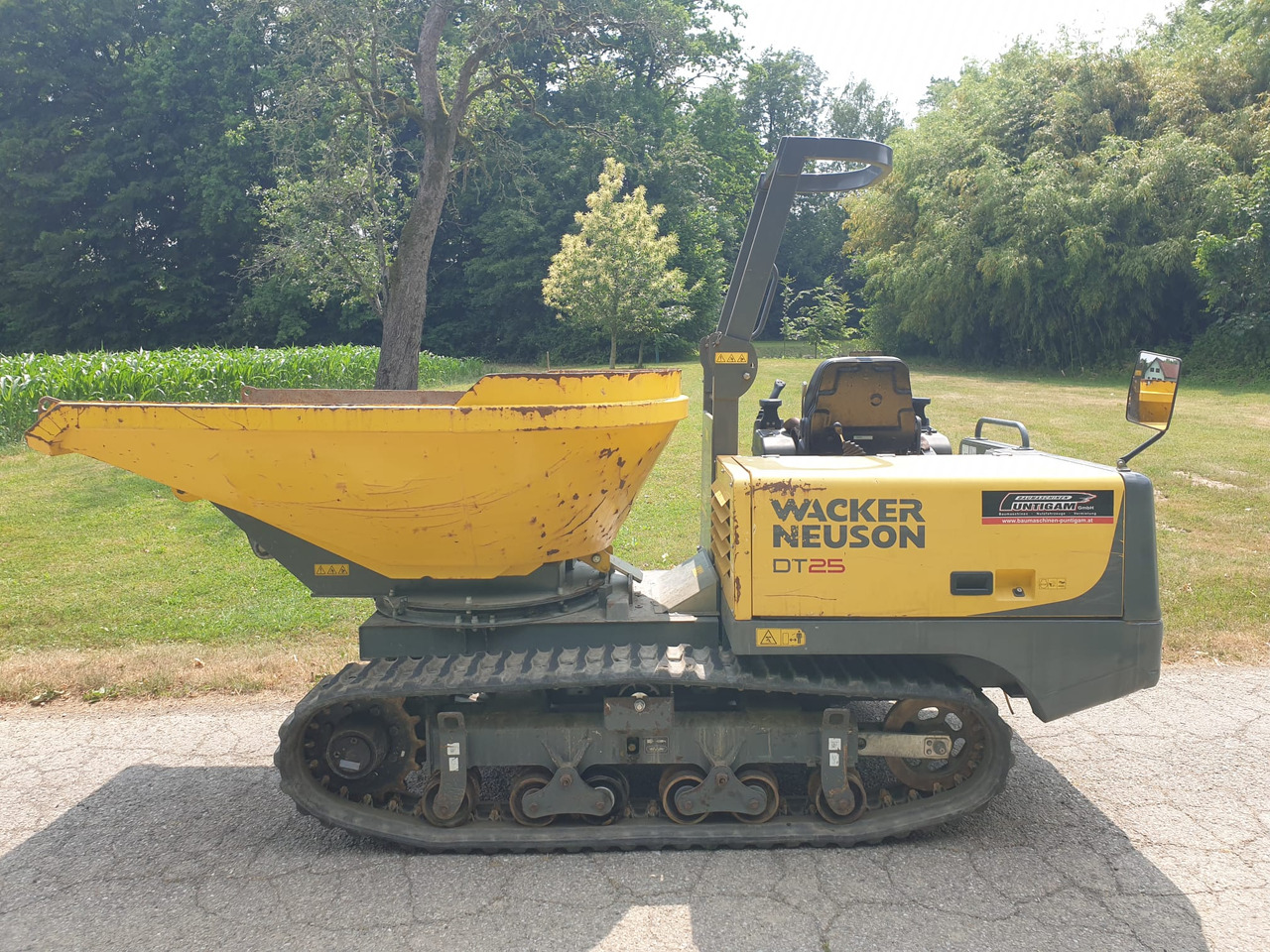 WACKER Neuson DT 25 - Dömper: 1 kép. WACKER Neuson DT 25 - Dömper: 1 kép.