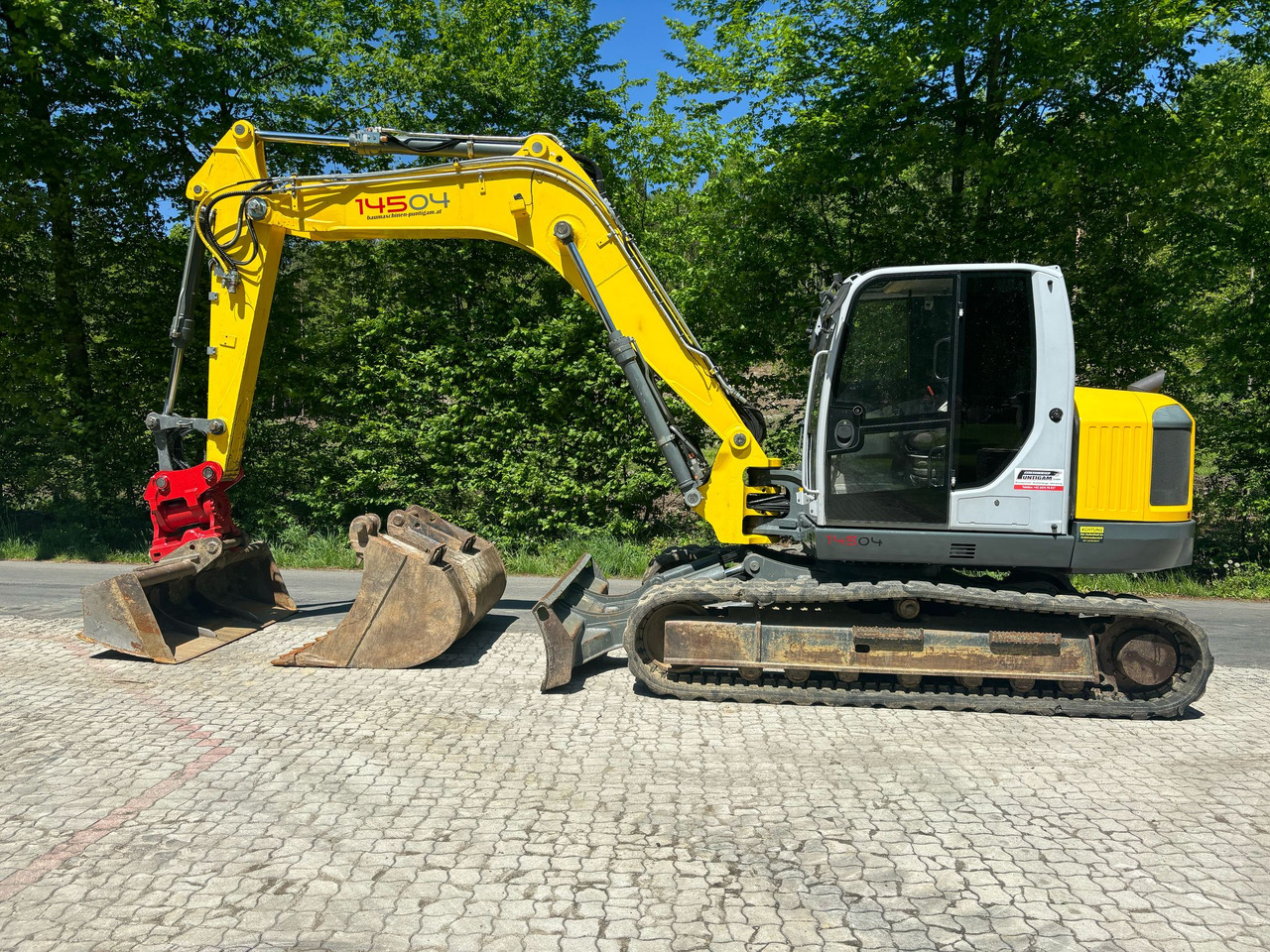 Wacker Neuson 14504 - Lánctalpas kotró: 1 kép. Wacker Neuson 14504 - Lánctalpas kotró: 1 kép.