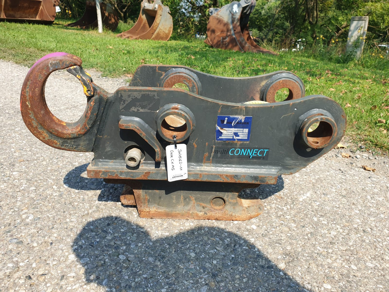 Winkelbauer Hydraulic quick coupler for Case CX 145 - Gyorscsatlakozó - Lánctalpas kotró: 1 kép. Winkelbauer Hydraulic quick coupler for Case CX 145 - Gyorscsatlakozó - Lánctalpas kotró: 1 kép.