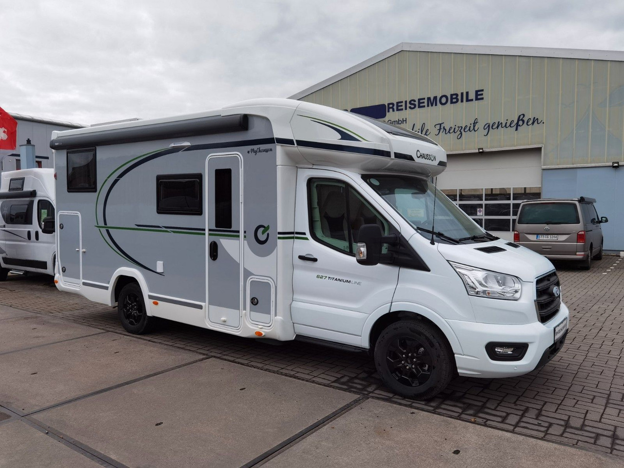 Félintegrált lakóautó Chausson 627 TITANIUM / -2026- / 165PS-8G. / EINZELBETTEN: 8 kép.