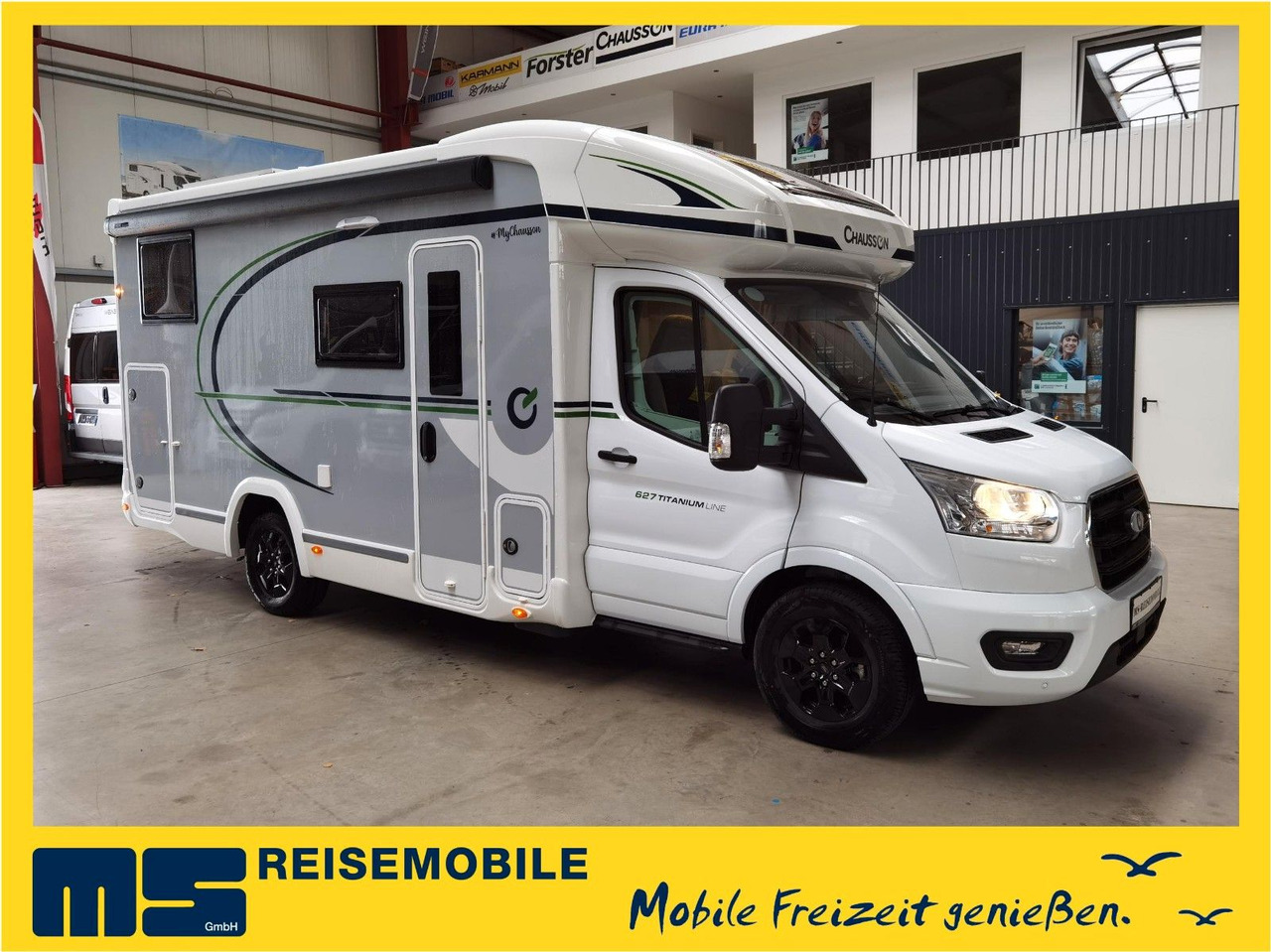 Chausson 627 TITANIUM / - 2026 - / EINZELBETTEN & HUBBETT - Félintegrált lakóautó: 1 kép. Chausson 627 TITANIUM / - 2026 - / EINZELBETTEN & HUBBETT - Félintegrált lakóautó: 1 kép.