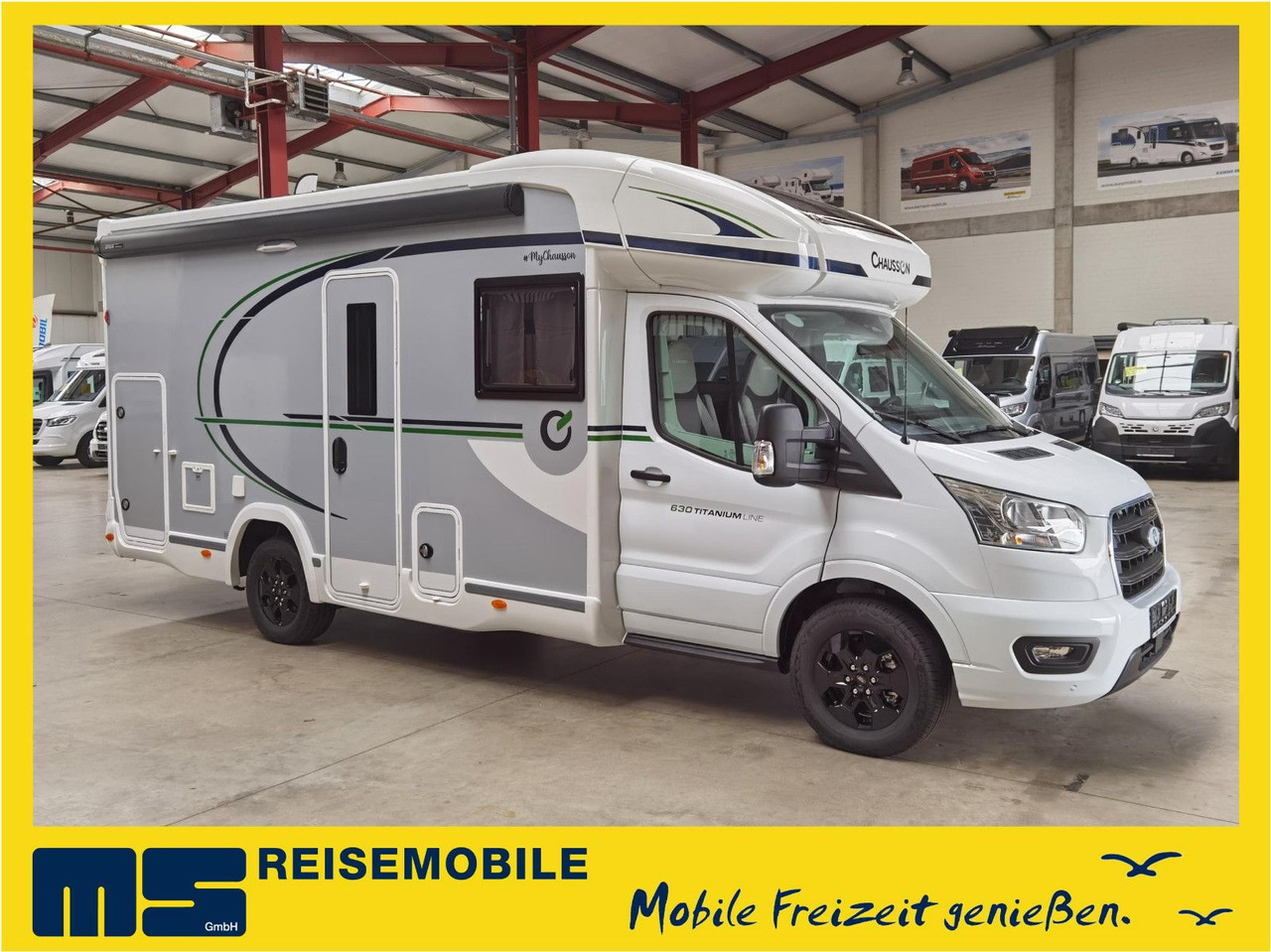 Chausson 630 TITANIUM / - 2026 - / EINZEL.- HUBBETTEN - Félintegrált lakóautó: 1 kép. Chausson 630 TITANIUM / - 2026 - / EINZEL.- HUBBETTEN - Félintegrált lakóautó: 1 kép.
