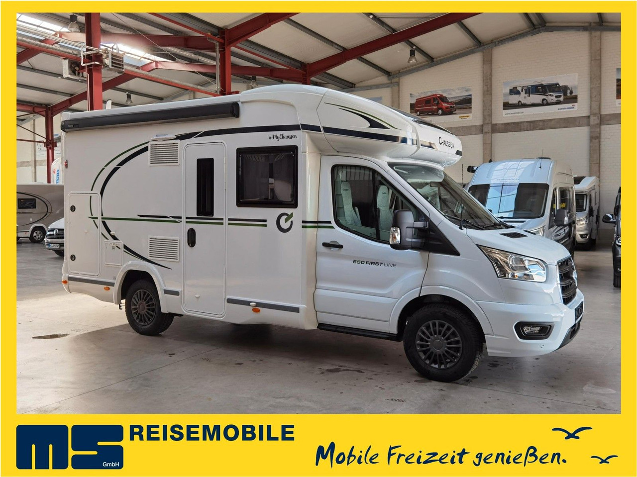 Chausson 650 FIRST LINE /-2025-/ARCTIC-PAKET/XXL- HUBBETT - Félintegrált lakóautó: 1 kép. Chausson 650 FIRST LINE /-2025-/ARCTIC-PAKET/XXL- HUBBETT - Félintegrált lakóautó: 1 kép.