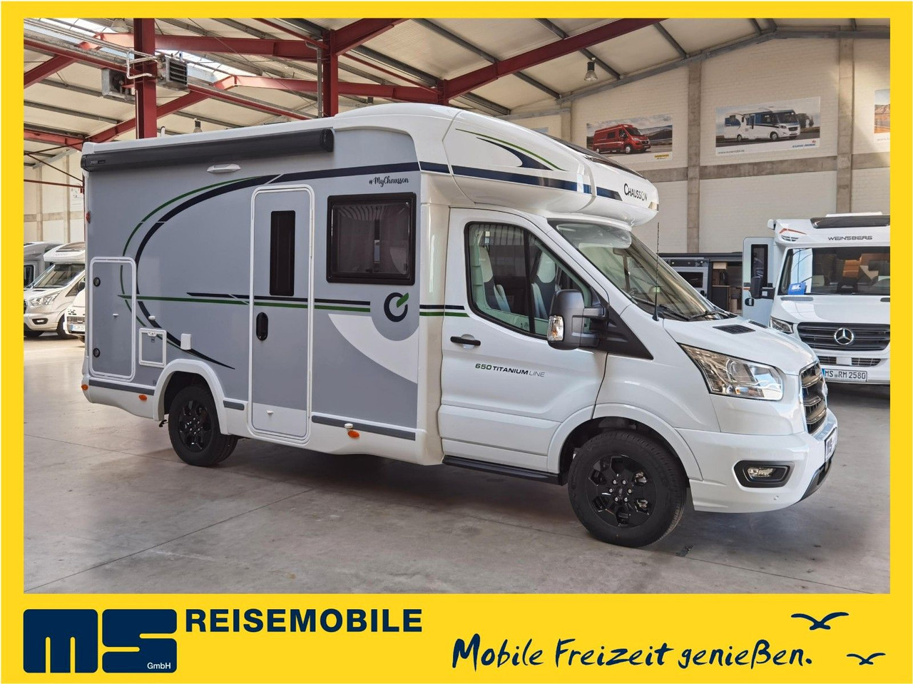 Chausson 650 TITANIUM / -2026- / 165PS-8G. / AHK/ HUBBETT - Félintegrált lakóautó: 1 kép. Chausson 650 TITANIUM / -2026- / 165PS-8G. / AHK/ HUBBETT - Félintegrált lakóautó: 1 kép.