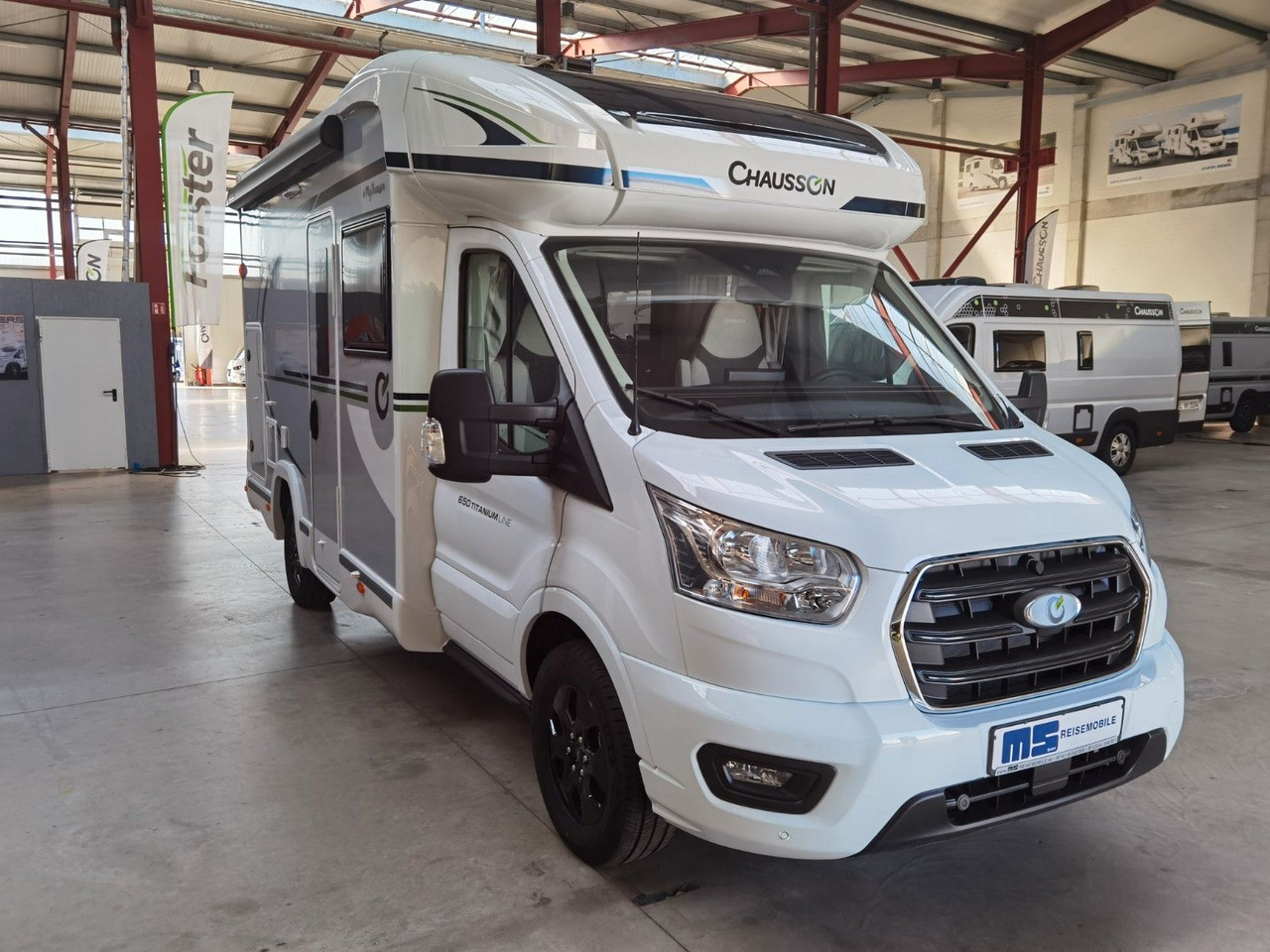 Félintegrált lakóautó Chausson 650 TITANIUM / -2026- / 165PS-8G. / AHK/ HUBBETT: 9 kép.