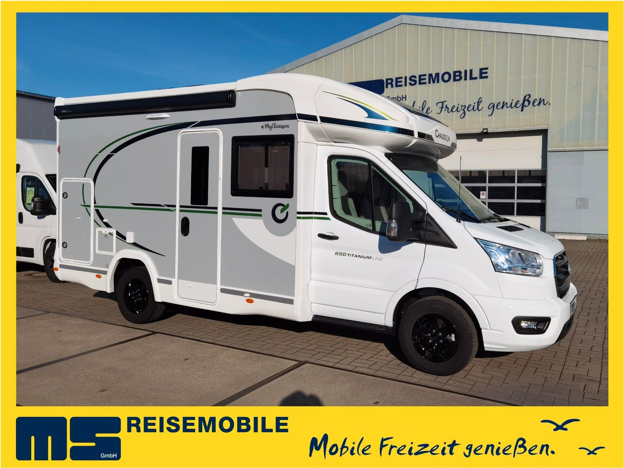 Chausson 650 TITANIUM / - 2026 - / 165PS - 8G. / HUBBETT - Félintegrált lakóautó: 1 kép. Chausson 650 TITANIUM / - 2026 - / 165PS - 8G. / HUBBETT - Félintegrált lakóautó: 1 kép.