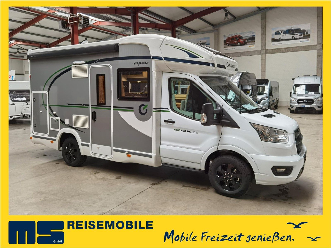 Chausson 650 TITANIUM / - 2026 - / NUR 6.39 M. / HUBBETT - Félintegrált lakóautó: 1 kép. Chausson 650 TITANIUM / - 2026 - / NUR 6.39 M. / HUBBETT - Félintegrált lakóautó: 1 kép.