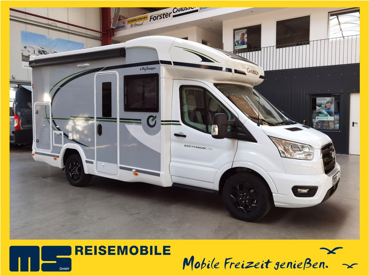 Chausson 650 TITANIUM / MODELL 2026 / 165PS-8G. / HUBBETT - Félintegrált lakóautó: 1 kép. Chausson 650 TITANIUM / MODELL 2026 / 165PS-8G. / HUBBETT - Félintegrált lakóautó: 1 kép.