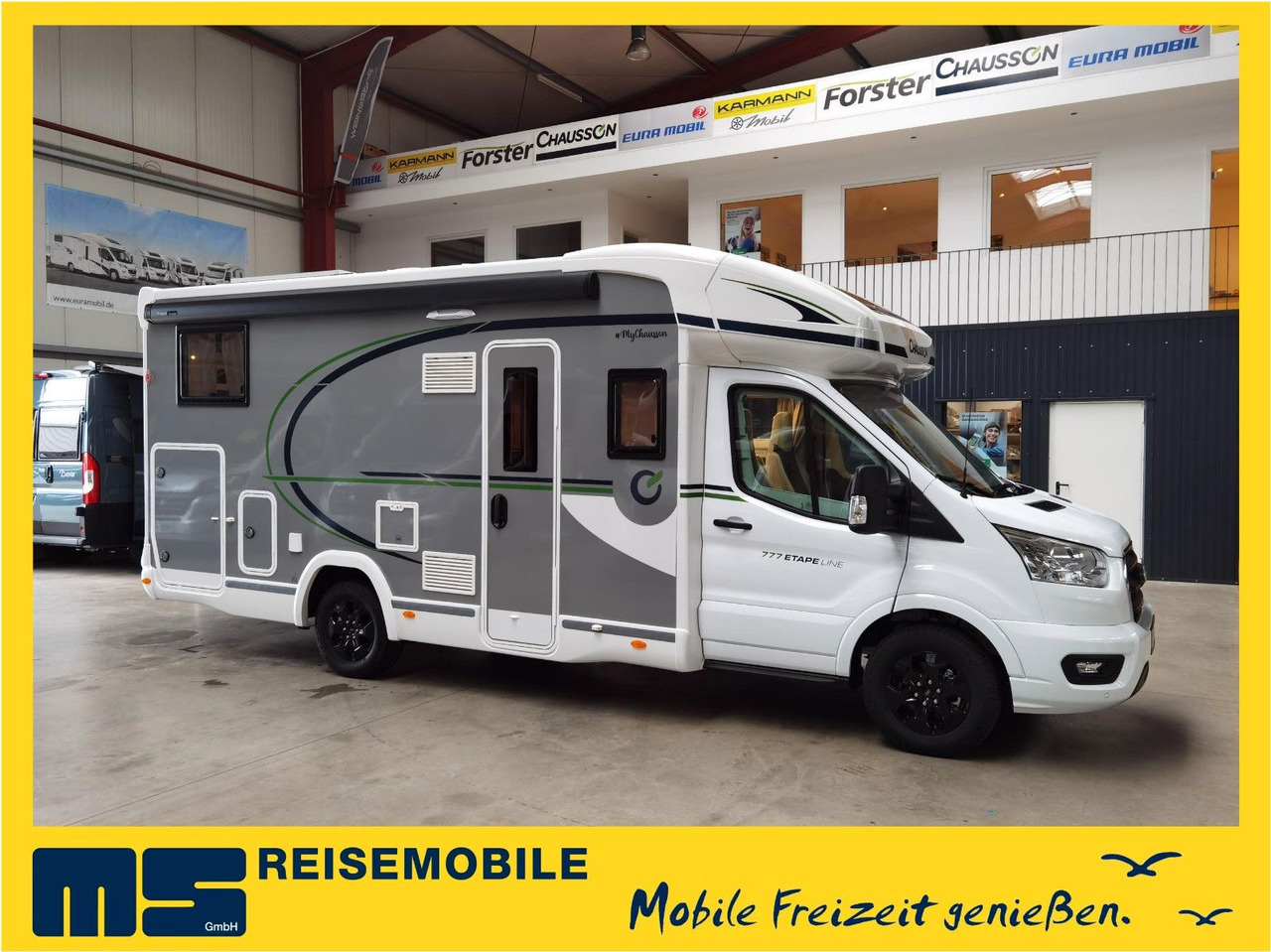 Chausson 777 ETAPE LINE /-2025-/ARCTIC-PAKET/EINZELBETTEN - Félintegrált lakóautó: 1 kép. Chausson 777 ETAPE LINE /-2025-/ARCTIC-PAKET/EINZELBETTEN - Félintegrált lakóautó: 1 kép.