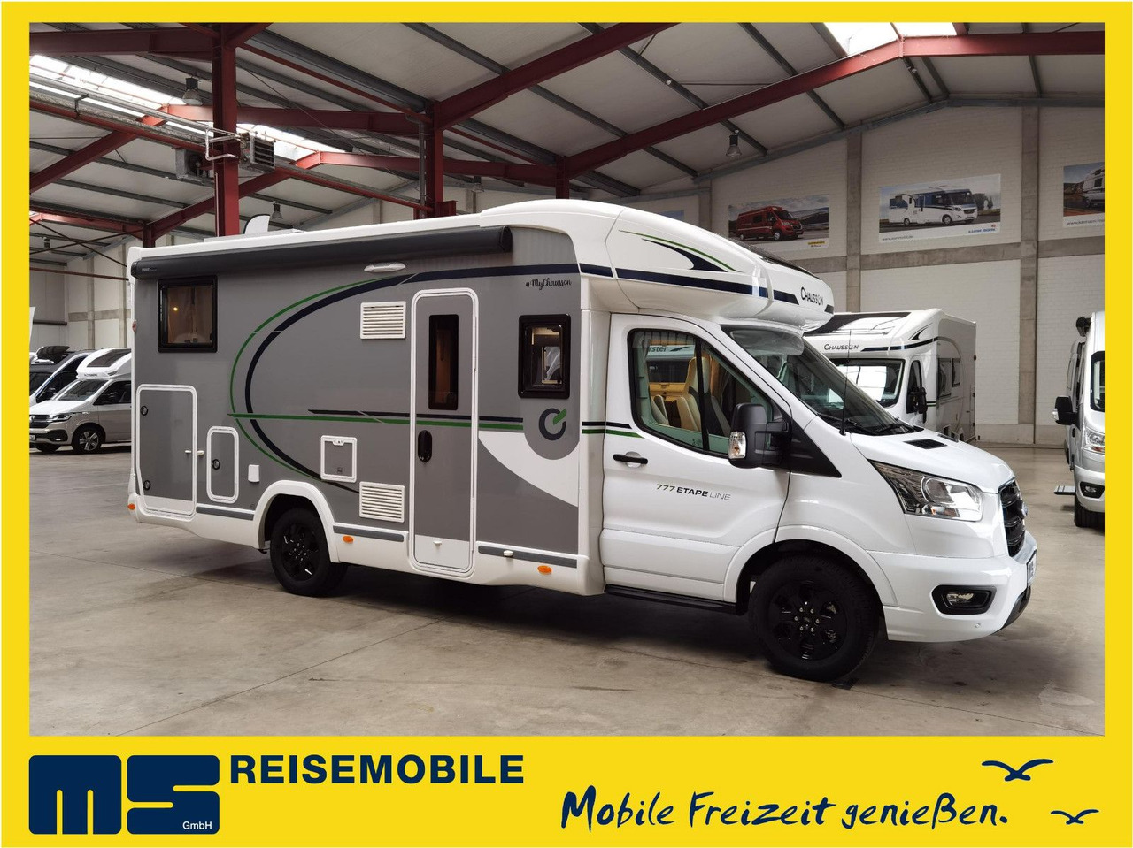 Chausson 777 ETAPE LINE / -2025- / HUBBETT & EINZELBETTEN - Félintegrált lakóautó: 1 kép. Chausson 777 ETAPE LINE / -2025- / HUBBETT & EINZELBETTEN - Félintegrált lakóautó: 1 kép.