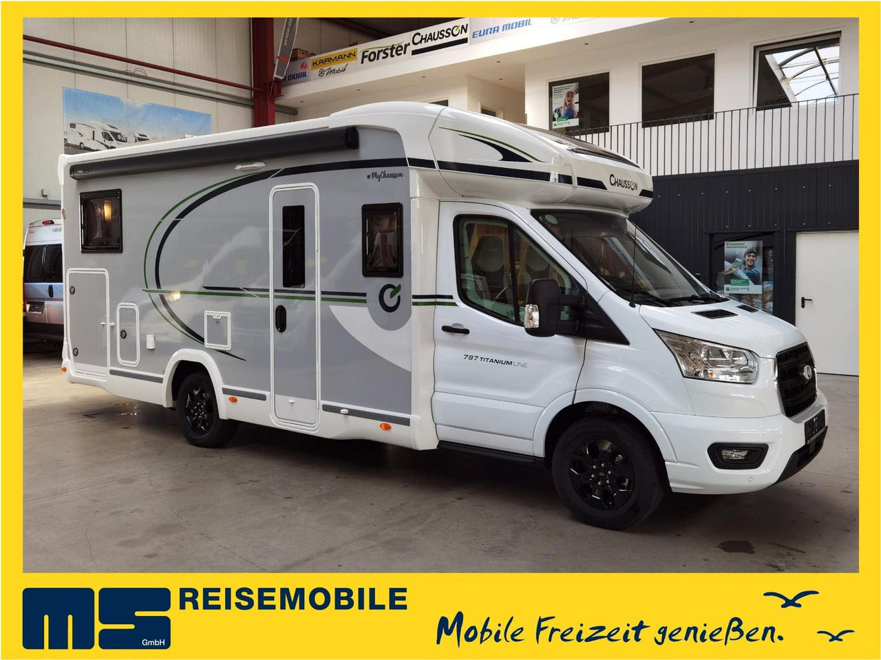 Chausson 797 TITANIUM / - 2026 - / 165PS - 8G. AUTOMATIK - Félintegrált lakóautó: 1 kép. Chausson 797 TITANIUM / - 2026 - / 165PS - 8G. AUTOMATIK - Félintegrált lakóautó: 1 kép.