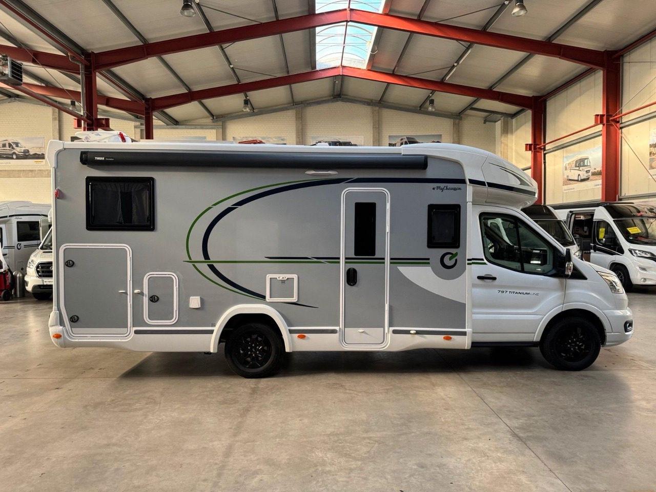 Chausson 797 TITANIUM /-2026- / 4.1T. / ALDEN SAT- ANLAGE - Félintegrált lakóautó: 5 kép. Chausson 797 TITANIUM /-2026- / 4.1T. / ALDEN SAT- ANLAGE - Félintegrált lakóautó: 5 kép.