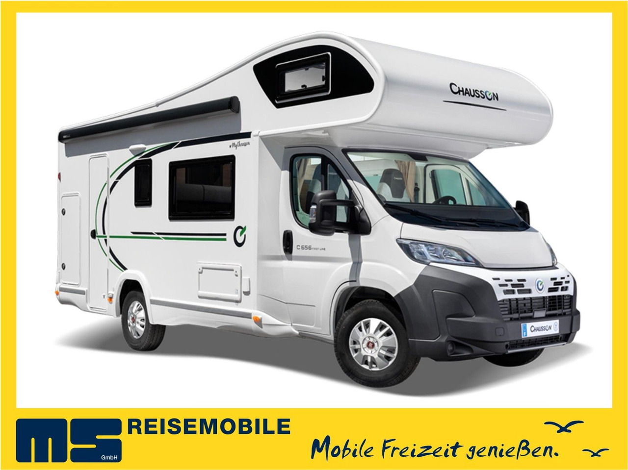 Chausson C 656 FIRST LINE /-2026-/140PS-8G./ ETAGENBETTEN - Alkóvos lakóautó: 1 kép. Chausson C 656 FIRST LINE /-2026-/140PS-8G./ ETAGENBETTEN - Alkóvos lakóautó: 1 kép.