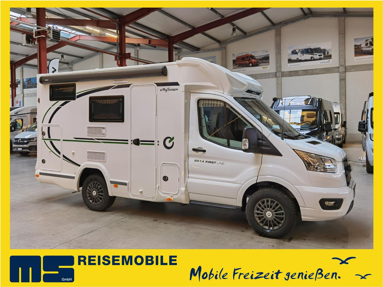 Chausson S 514 FIRST LINE / - 2026 - / 165PS-8G AUTOMATIK - Félintegrált lakóautó: 1 kép. Chausson S 514 FIRST LINE / - 2026 - / 165PS-8G AUTOMATIK - Félintegrált lakóautó: 1 kép.
