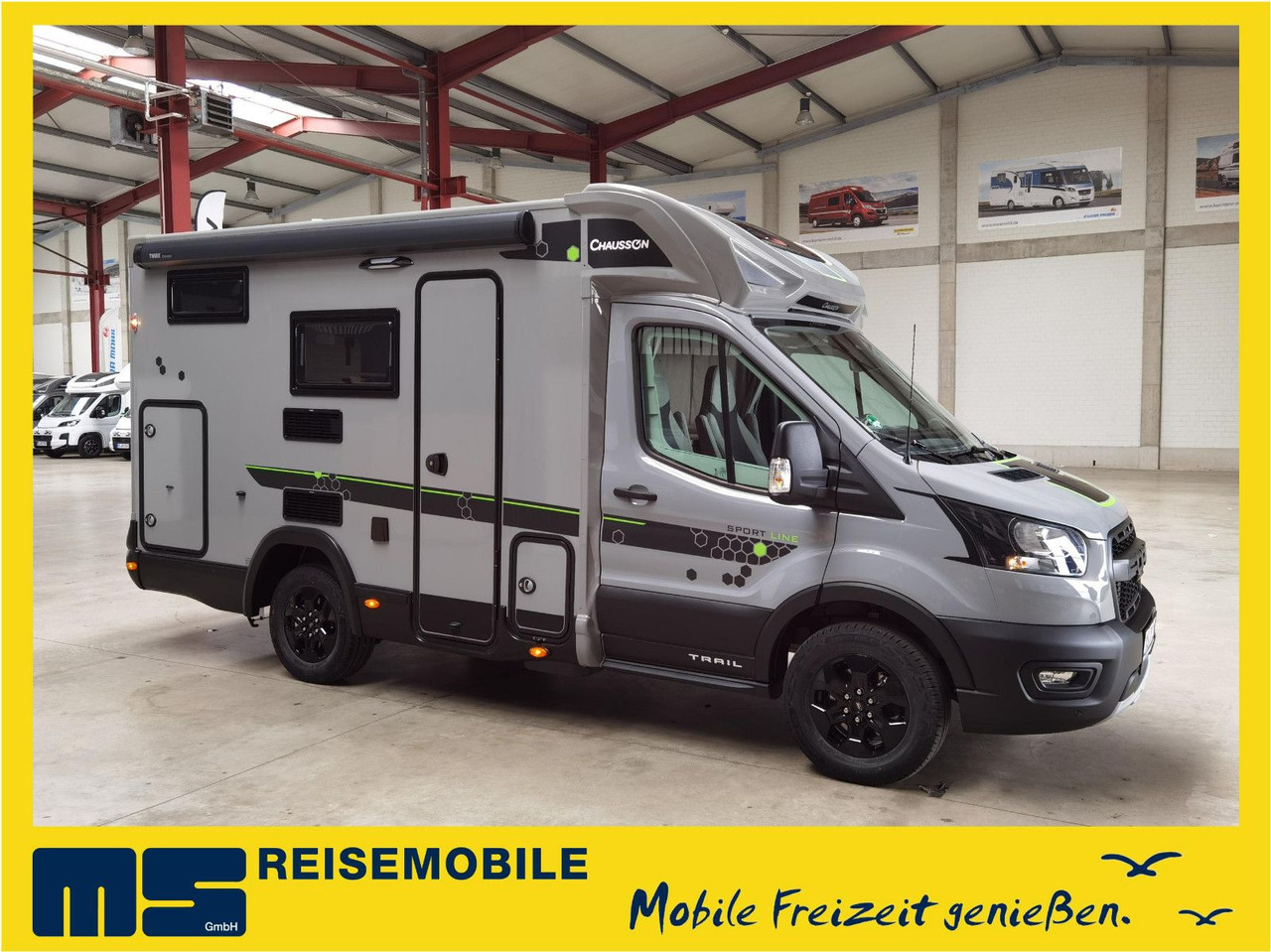 Chausson S 514 SPORT LINE / - MODELL 2025 - / 165PS-8G - Félintegrált lakóautó: 1 kép. Chausson S 514 SPORT LINE / - MODELL 2025 - / 165PS-8G - Félintegrált lakóautó: 1 kép.