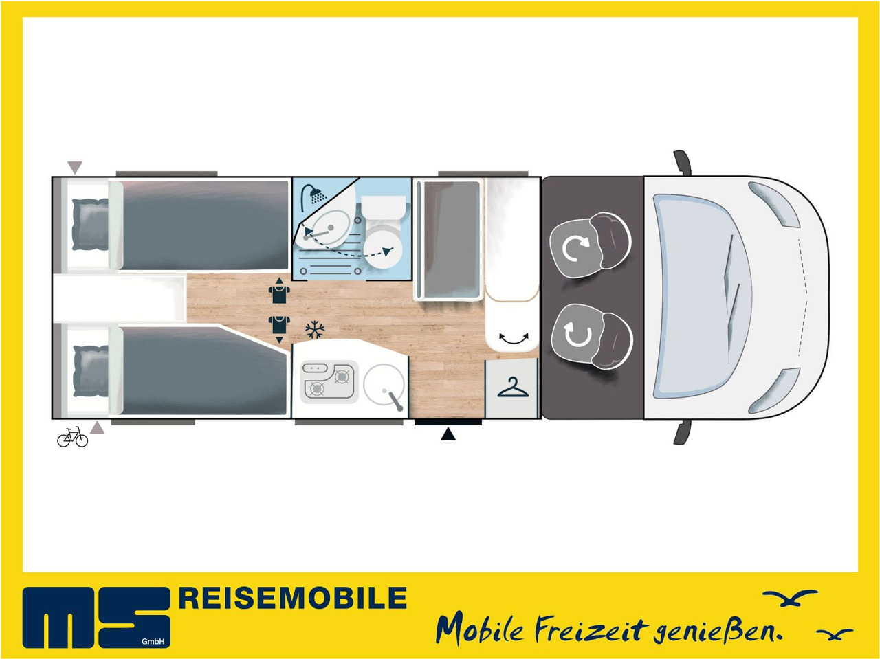 Chausson S 697 SPORT LINE / - 2026 - / EINZELBETTEN - Félintegrált lakóautó: 2 kép. Chausson S 697 SPORT LINE / - 2026 - / EINZELBETTEN - Félintegrált lakóautó: 2 kép.