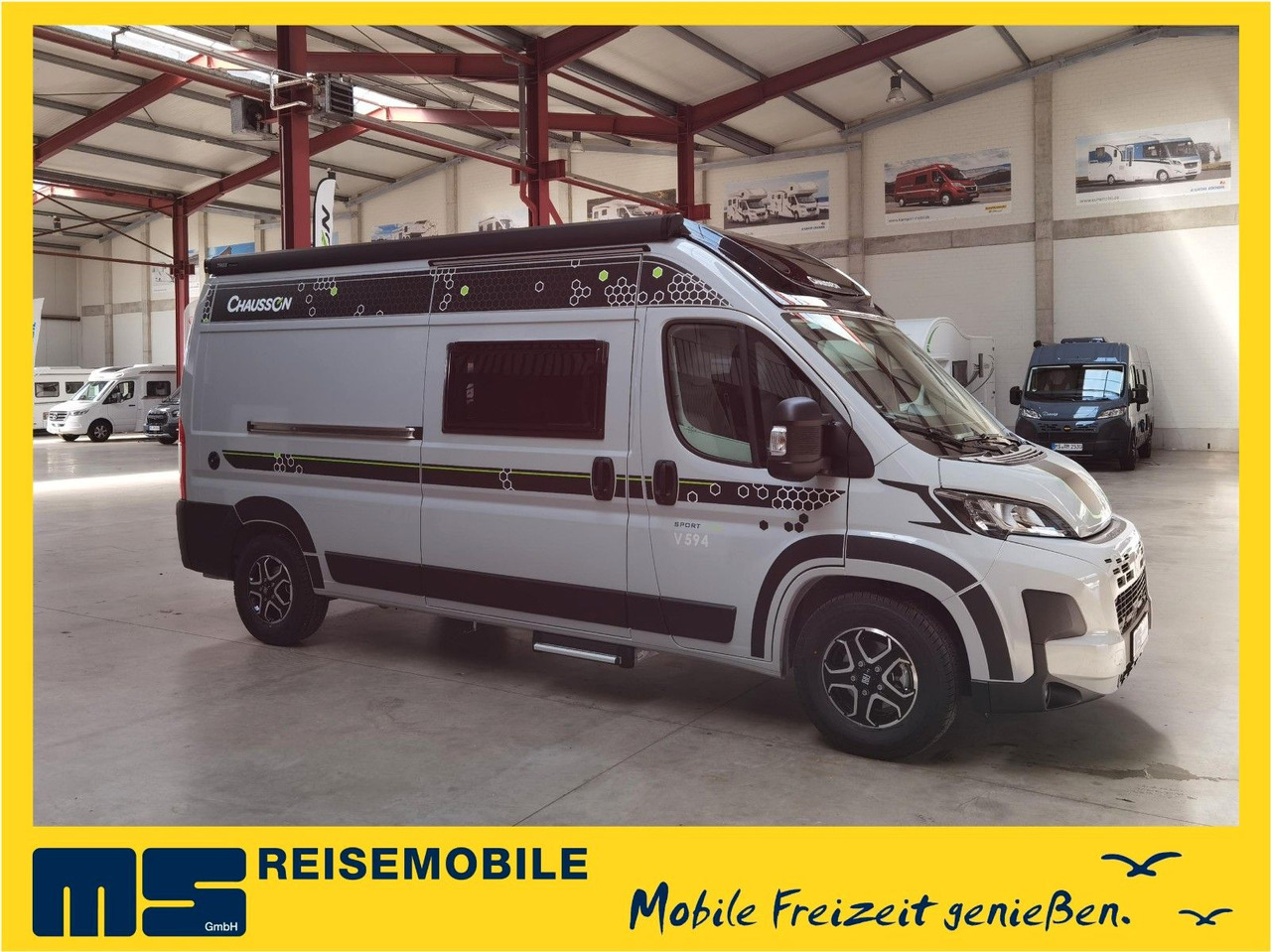 Chausson V594 SPORT LINE / - 2026 - / 140PS -8G-AUTOMATIK - Kempingautó: 1 kép. Chausson V594 SPORT LINE / - 2026 - / 140PS -8G-AUTOMATIK - Kempingautó: 1 kép.